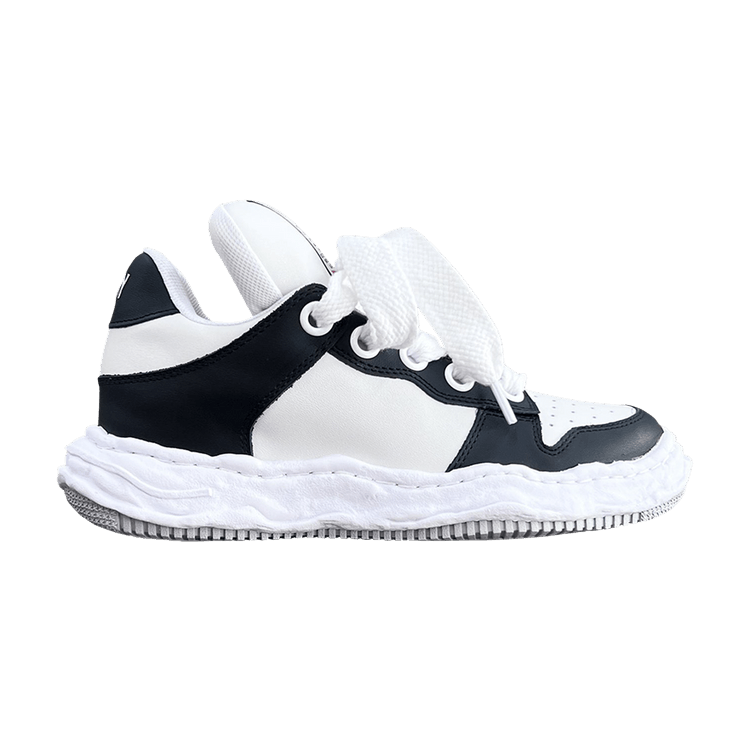 Buy Maison Mihara Yasuhiro Wayne Low 'Leather Puffer - Black