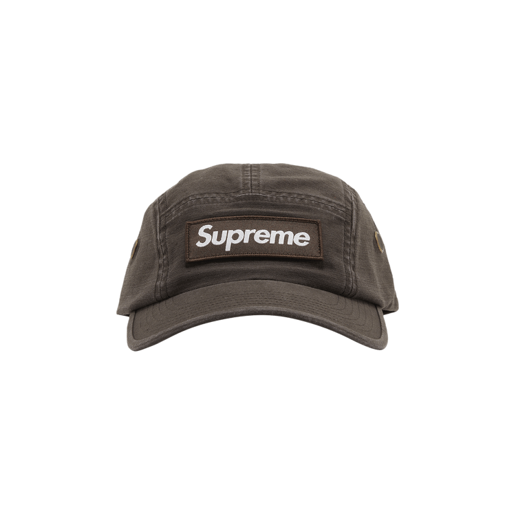 Buy Supreme Military Camp Cap 'Brown' - FW22H102 BROWN | GOAT