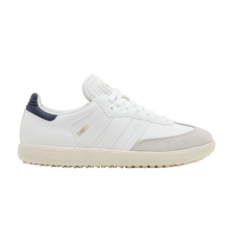 Samba Spikeless Golf White Collegiate Navy