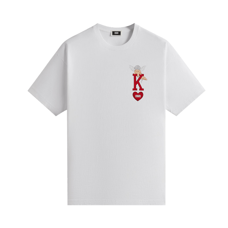 ☆ KITH of Hearts tee グラフィックTシャツ ☆ Kith Of Hearts Tee White Men's - SS24 - US