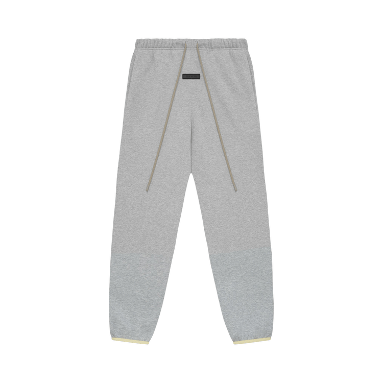 パンツ FEAR OF GOD Women Straight Pants 130SP255672FW HEATHER GREY Fear of God Essentials Women's Light Heather Grey Sweatpants