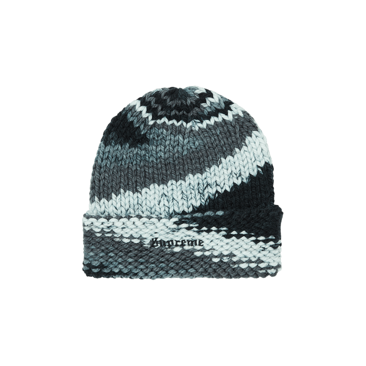 Buy Supreme Gradient Spacedye Beanie 'Black' - SS24BN14