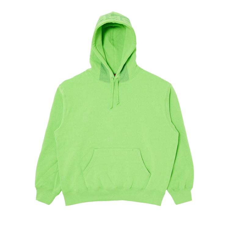 Buy Supreme Jacquard Stripe Hooded Sweatshirt 'Bright Green