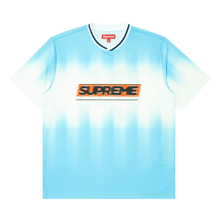 Buy Supreme Blur Soccer Jersey 'Blue' - SS24KN45 BLUE | GOAT
