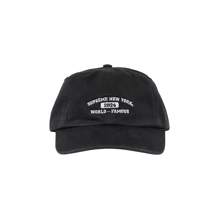 Buy Supreme New York Arc 6-Panel 'Black' - SS24H65 BLACK | GOAT