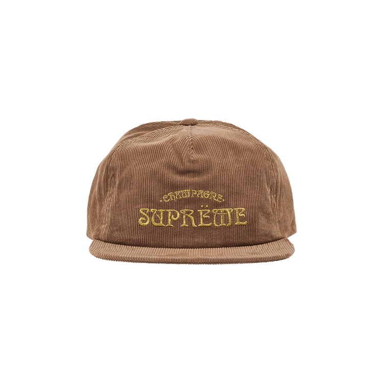 Buy Supreme Champagne Corduroy 5-Panel 'Brown' - SS24H66 BROWN | GOAT
