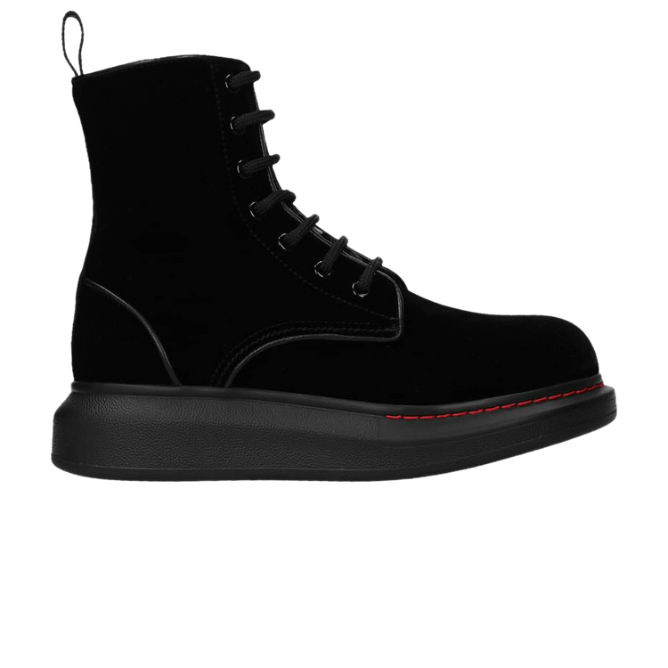alexander mcqueen hybrid lace up boot
