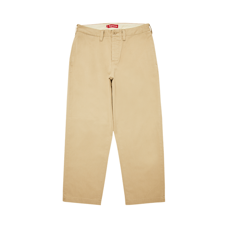 パンツ Supreme Chino Pant Brown 24FW Supreme Chino Pant (FW24) - $158