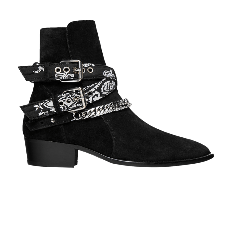 AMIRI Bandana Buckle Boots バンダナブーツ Amiri Bandana Buckle Leather Boots on SALE | Saks OFF 5TH