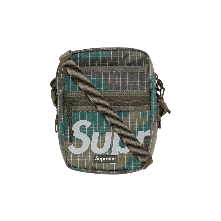 Supreme Shoulder Bag Woodland Camo Culture Circle