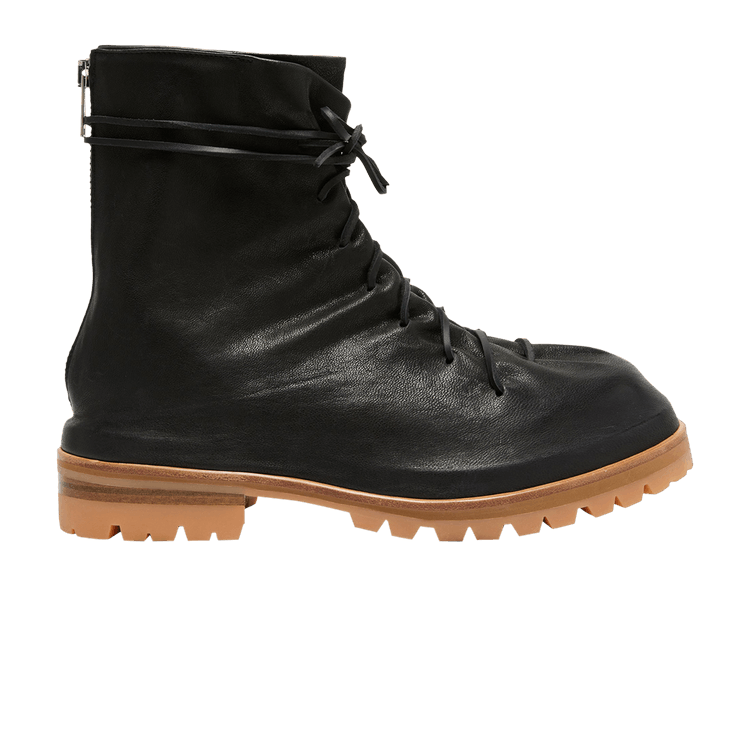 424 Black Overlay Boots