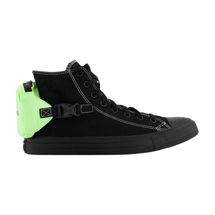 Chuck Taylor All Star Buckle Up High 'Black Ghost Green'