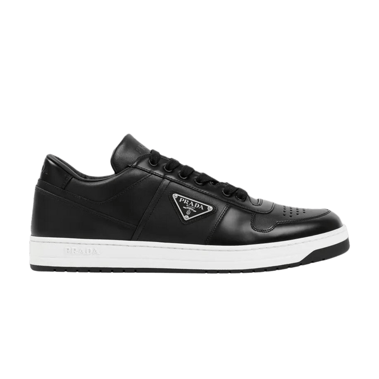スニーカー PRADA | Leather sneakers 2EG430_013_F0304 2EG430 Ivory Leather Sneakers | PRADA