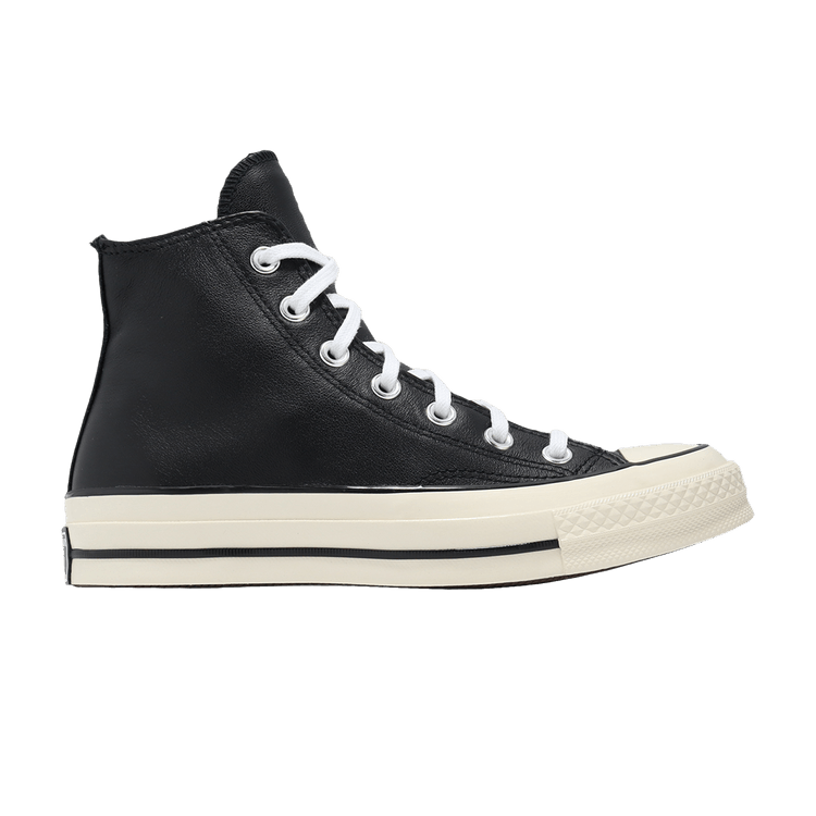 Chuck 70 Leather High 'Black'