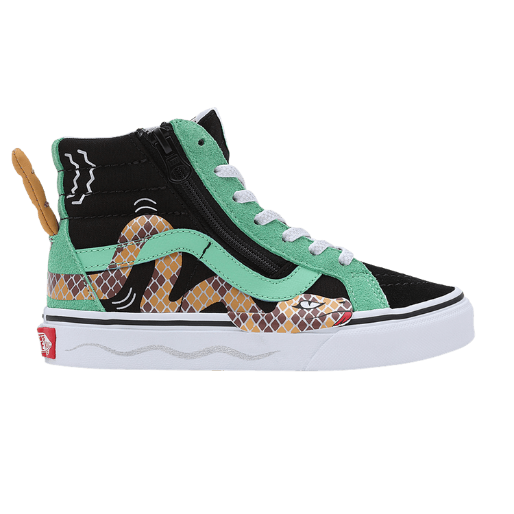 Sk8-Hi Reissue Side Zip Kids 'Snake'