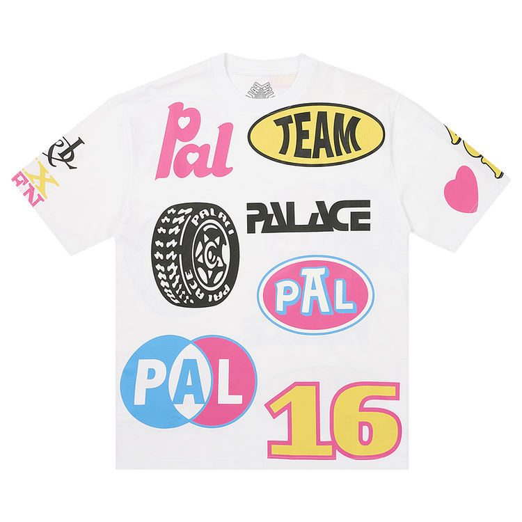 Buy Palace Fill Up T-Shirt 'White' - P26TS052 | GOAT