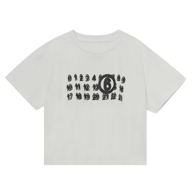 Buy MM6 Maison Margiela Signature Number Print T-Shirt Buy MM6 Maison Margiela Signature Number Print T-Shirt