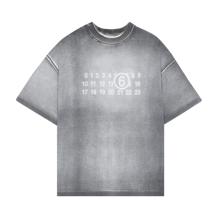 Buy MM6 Maison Margiela Two-Toned Crewneck T-Shirt 'Off White' - S62GD0172  S23588 101 | GOAT