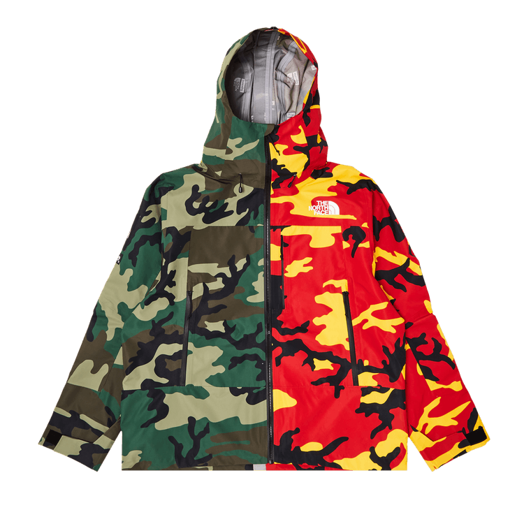 Size xl Supreme x The North Face Split Taped Seam Shell Jacket 'Camo'