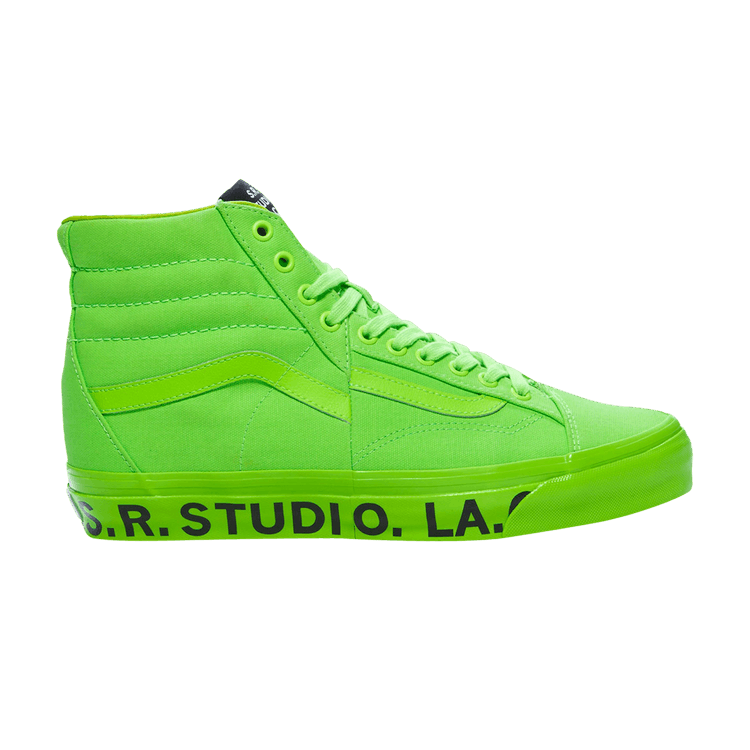 Vans OTW Sk8-Hi Clash the Wall SR. Studio LA. CA Green Gecko