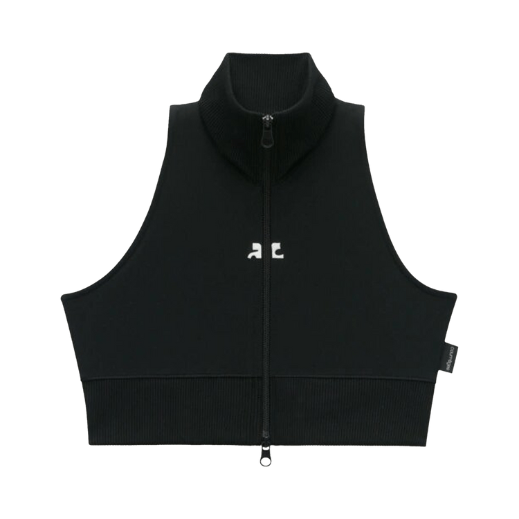 トップス 90s archive GIRBAUD black velours vest 1381719_00.png.png
