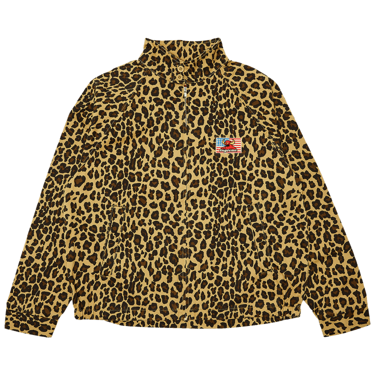 Buy Supreme x Toy Machine Harrington Jacket 'Leopard' - SS24J38 