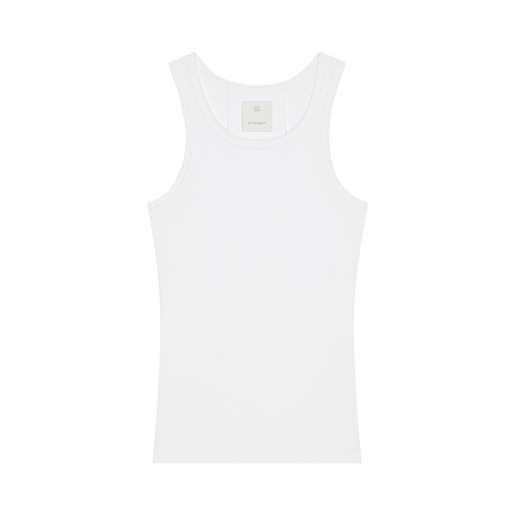 Buy Givenchy Extra Slim Tank Top 'White' - BM71KY3YLE 100 | GOAT