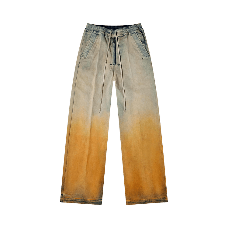 Buy Rick Owens DRKSHDW Denim Geth Belas Pants 'Sky/Orange Degrade