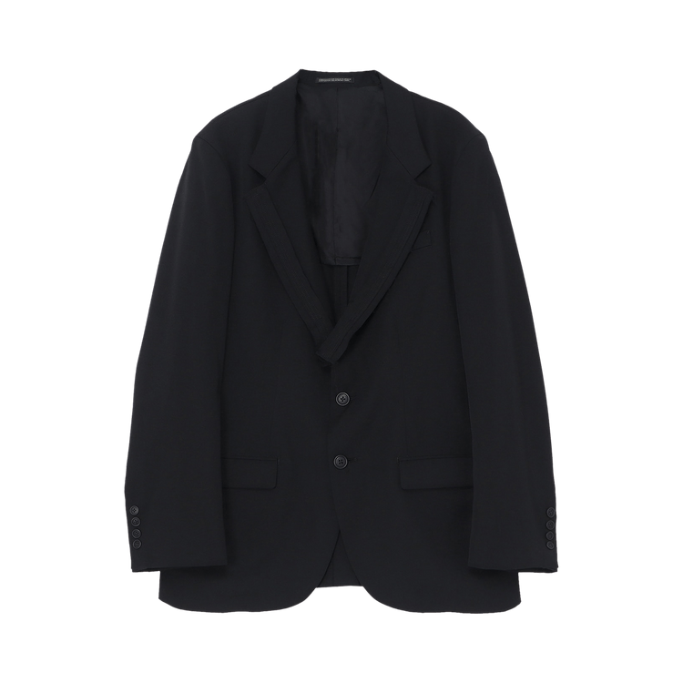 ジャケット・アウター Y's Tailored Jacket Wool Gabardine Black Buy Y's Wool Gabardine 3 Buttons Jacket 'Black' - MS J11 100 2 | GOAT