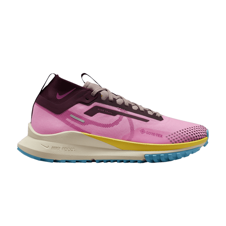 Buy Wmns React Pegasus Trail 4 GORE TEX Pink Spell Night Maroon FD0797 600 GOAT