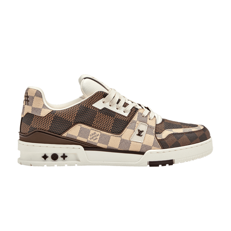 Buy Louis Vuitton Trainer 'Monogram Damier - Brown Ebene