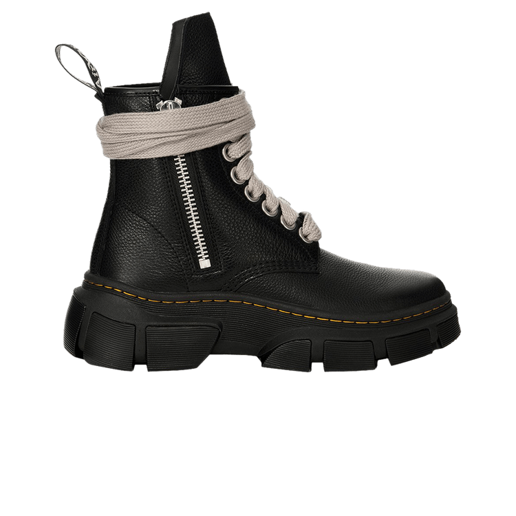 RickOwens×Dr.Martens Mega Lace BootBlack RICK OWENS X DR MARTENS MEGA LACE BOOT IN BLACK - Zambesi Store