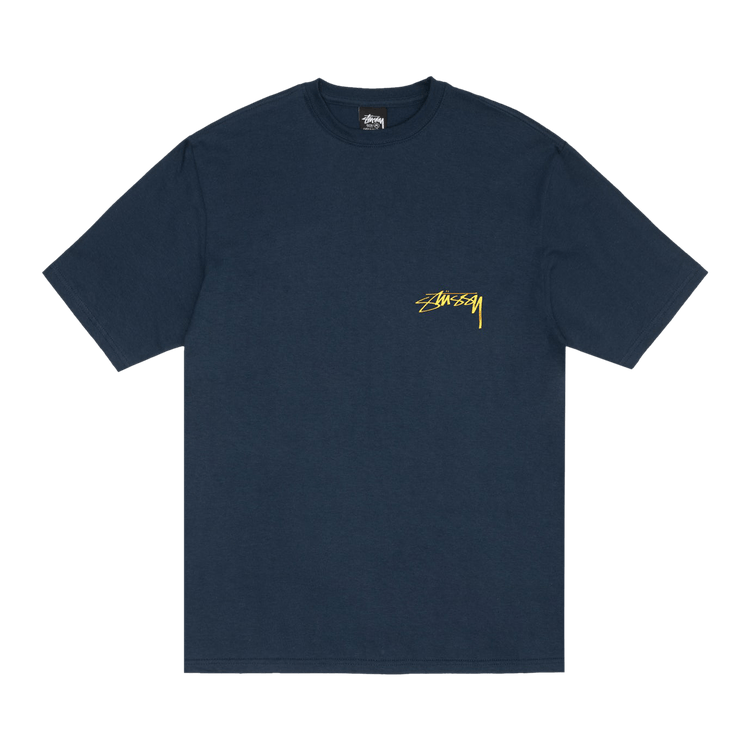【Stussy】 Night Lights T-Shirt White Stüssy Stussy Night Lights Tee 'White' | REVERSIBLE