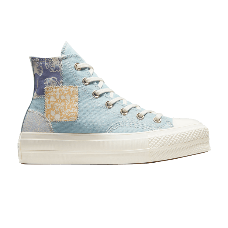 Wmns Chuck Taylor All Star Lift Platform High 'Denim Patchwork'