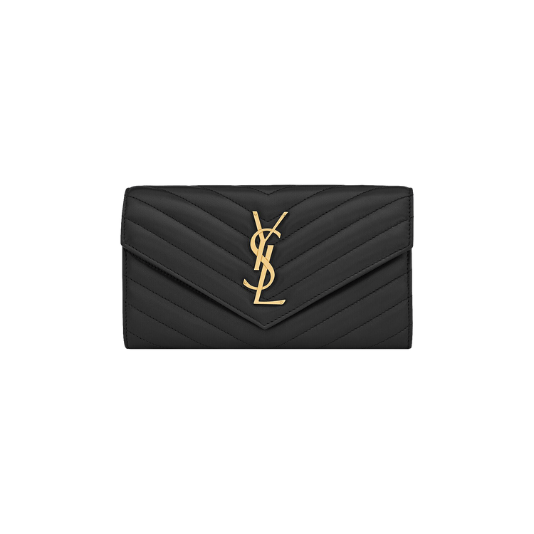 Buy Saint Laurent Cassandre Matelassé Large Flap Wallet