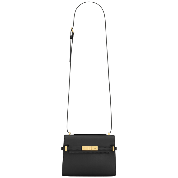 Buy Saint Laurent Manhattan Mini Crossbody Bag 'Noir