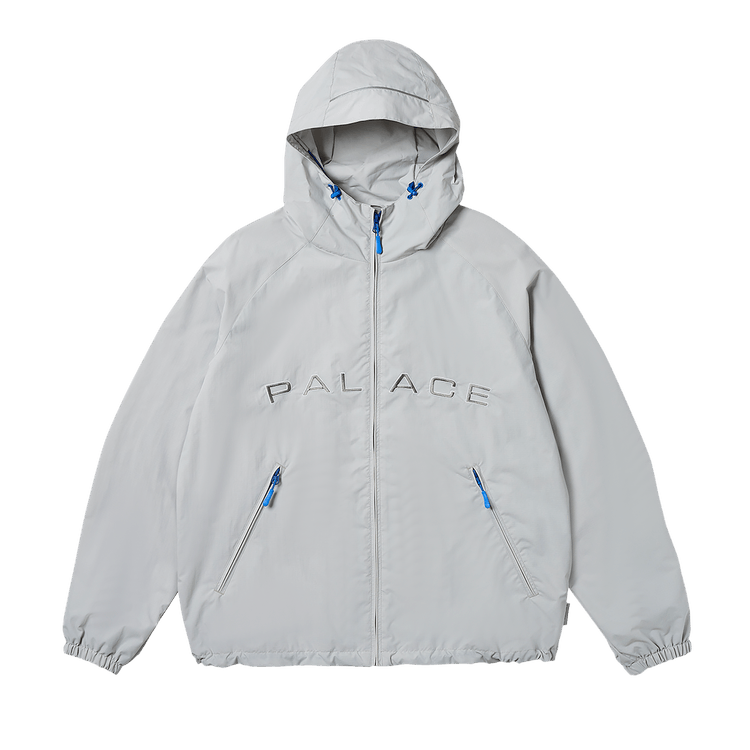 Buy Palace Arc Shell Hooded Jacket 'Arctic Grey' - P26JK009 | GOAT