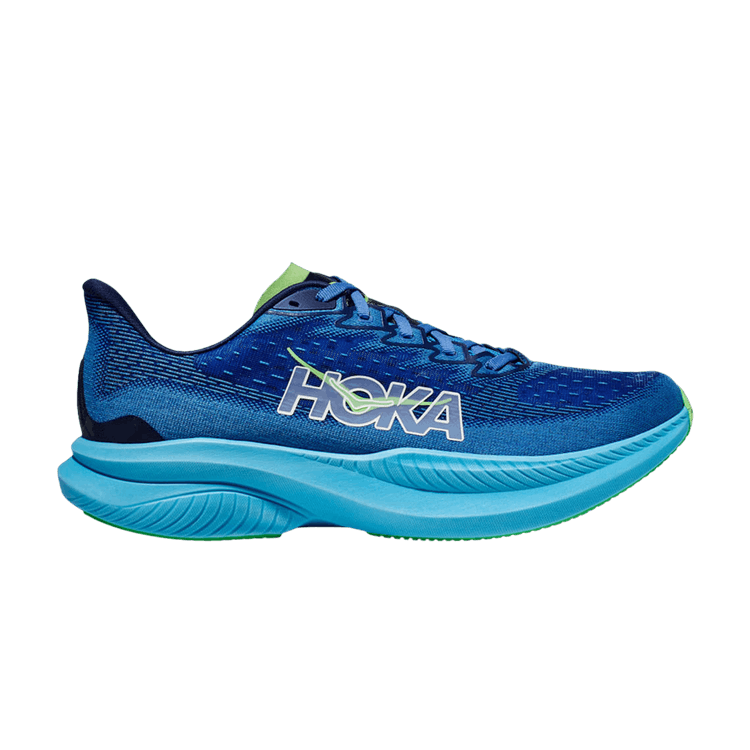 Hoka One One Mach 6 Men\'s Size 9.5 D Running Shoes Sneakers Blue 1147833-VWT HOKA Men main image 4