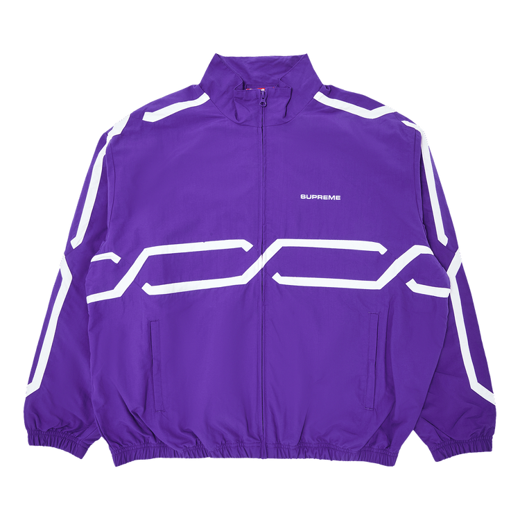 【 大感謝セール】 Link Inset Supreme Buy Track SS24J58 - 'Purple' Jacket ジャケット・アウター