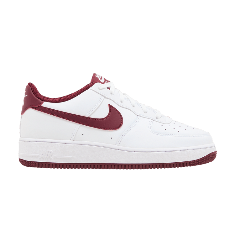 mens air force 1 red and white