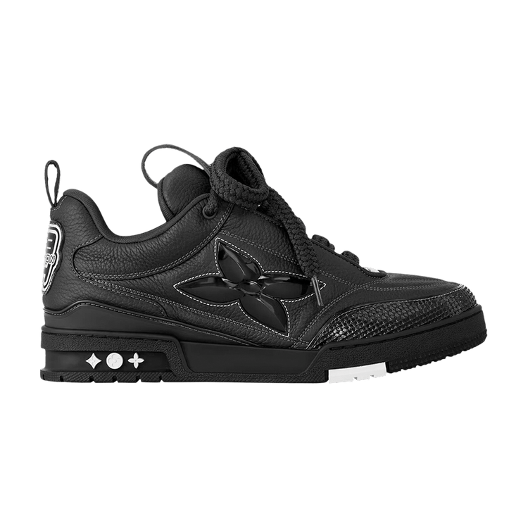 お洒落♪【LOUIS VUITTON】スケート スニーカーOversized Flower Buy Louis Vuitton Skate Sneaker 'Oversized Flower - Black