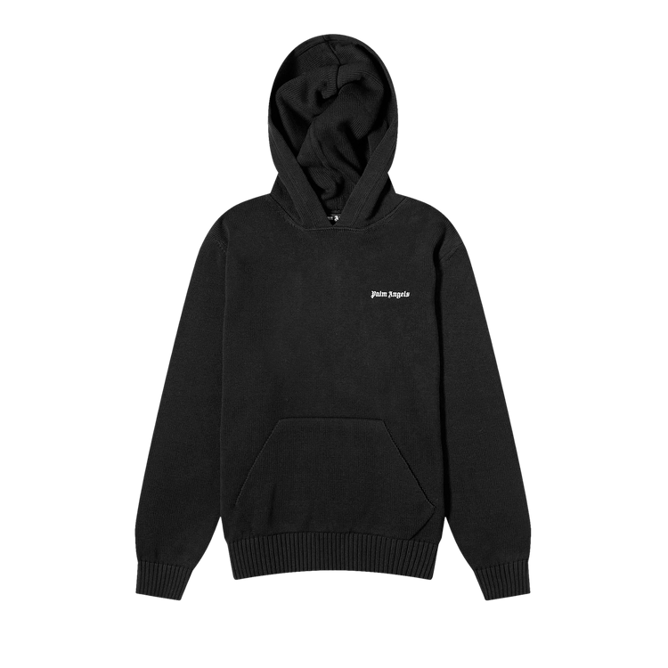 Palm Angels Classic Logo Hoodie Black Off White Culture Circle