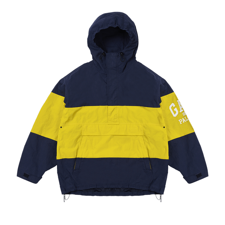 Buy Palace x Gap Windbreaker 'Blue/Yellow' - 427454009 | GOAT