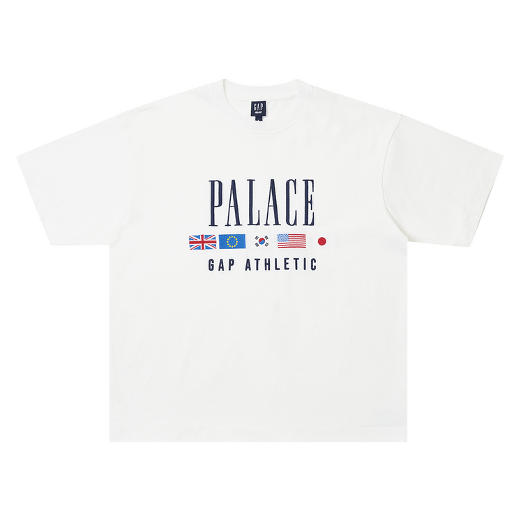 Palace x Gap Heavy Jersey T-Shirt 'White'