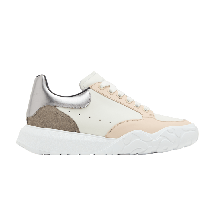 Alexander Mcqueen Court Trainer #39 White Silver #39 Culture Circle