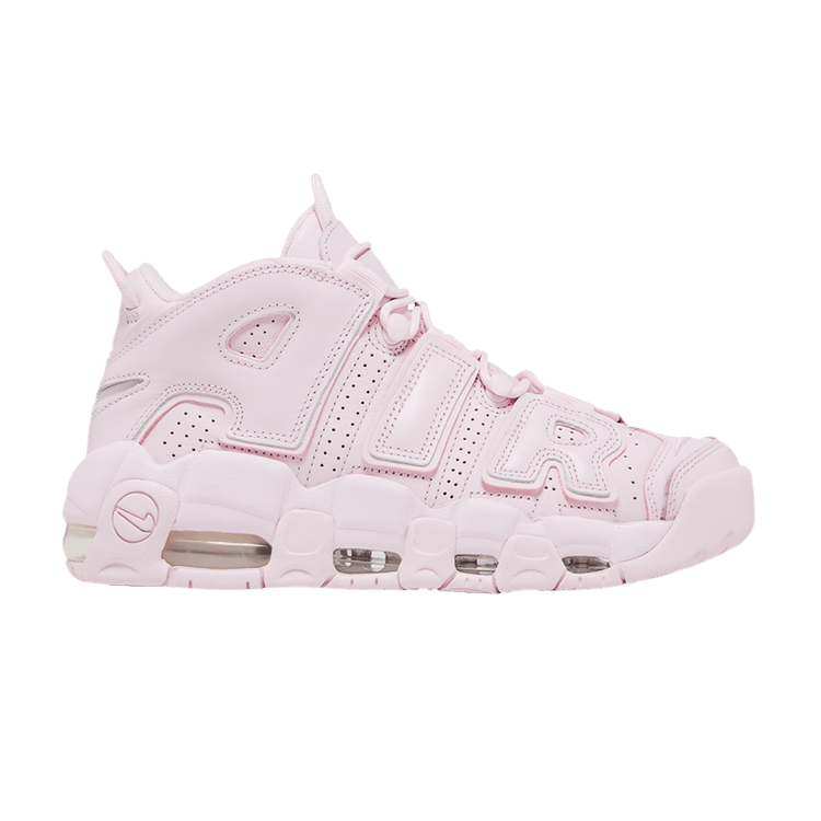 Nike air uptempo pink and white online