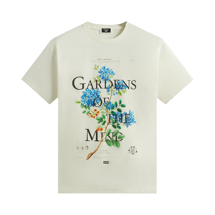 Buy Kith x New York Botanical Garden Gayac Vintage Tee 'Silk