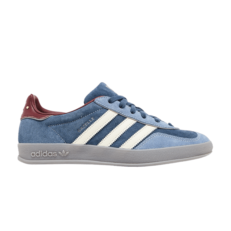 adidas gazelle silver green womens adidas Gazelle Indoor Crew Navy Burgundy main image 0