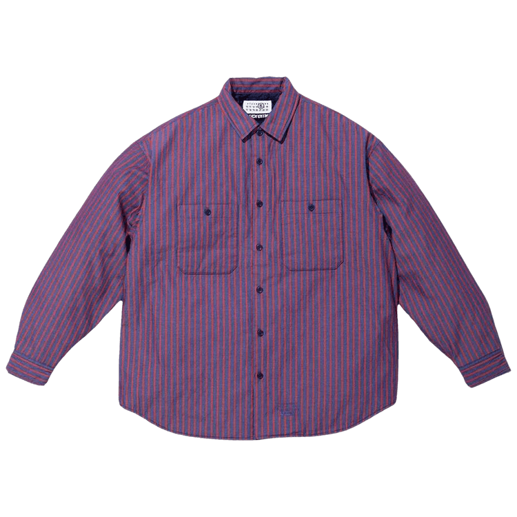 Buy Supreme x MM6 Maison Margiela Padded Shirt 'Stripe' - SS24S7 ...