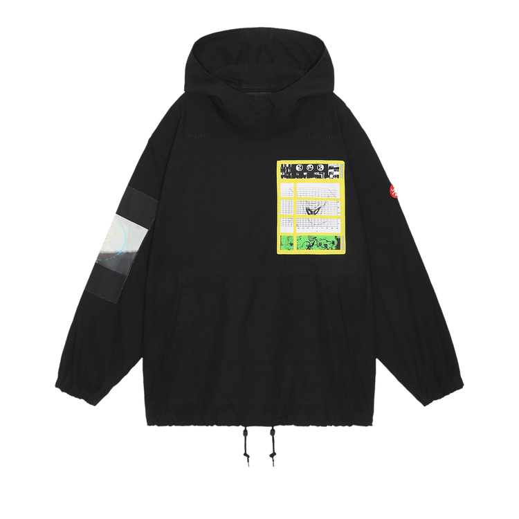 Buy Cav Empt VS Patches Anorak 'Black' - CES25JK09 BLAC | GOAT